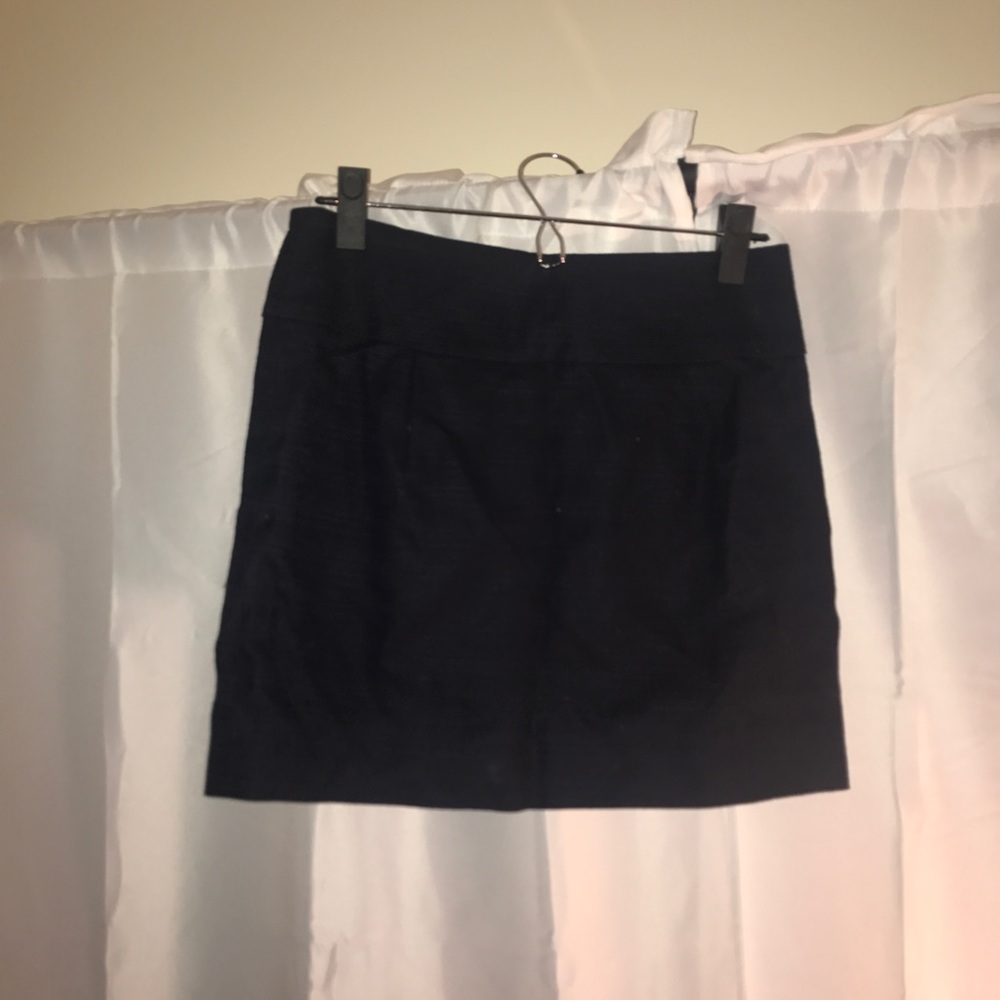 J Crew navy skirt